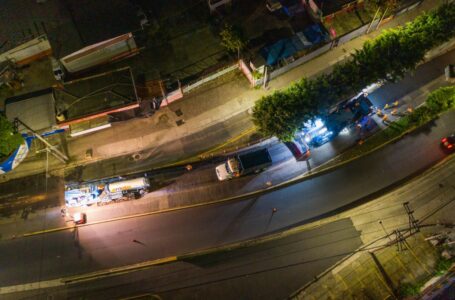 FOVIAL continúa rehabilitando calles de San Salvador