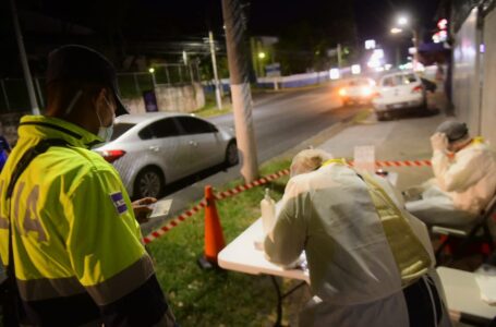 Doce conductores fueron detenidos por manejar en estado de ebriedad en San Salvador