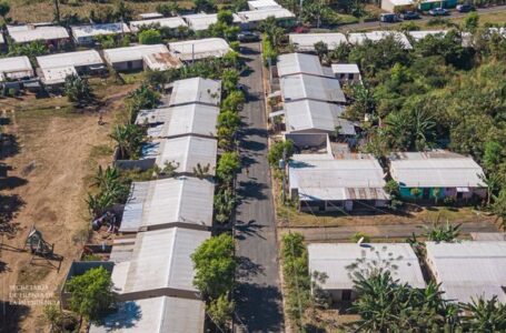 Comunidades en Ahuachapán construyen calles con pago puntual de cuotas de vivienda
