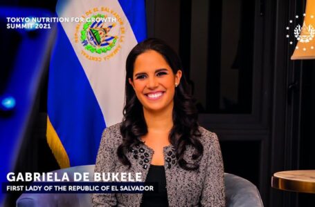 Primera Dama, Gabriela de Bukele, participa en Cumbre nutrición para el crecimiento 2021