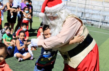 Tejido Social organiza fiesta navideña para llevar alegría a los habitantes de la colonia Las Palmas de San Salvador