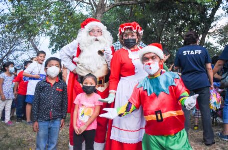Tejido Social organiza fiesta navideña en Urbanización Villa Lourdes en Colón
