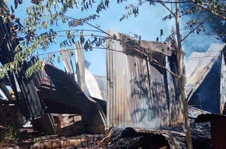 Incendio en Chirilagua, San Miguel deja daños materiales