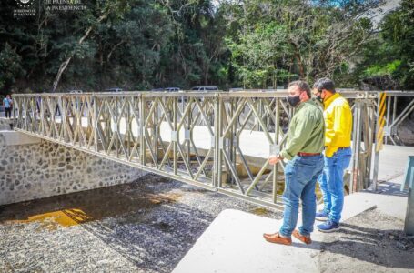Puente sobre el río El Sillero permitirá una mejor conexión entre Tonacatepeque y San José Guayabal