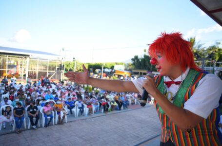 Tejido Social lleva fiesta a pobladores de San Cristóbal, Cuscatlán