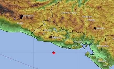 Un sismo de 4.9 grados alarmó a la población salvadoreña