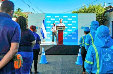 Obras Municipales lanza Plan Nacional de Bacheo en San Vicente