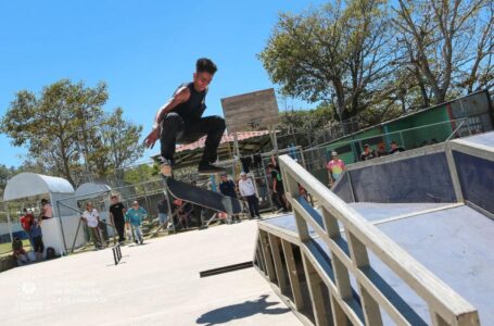 Competencias de skateboarding y freestyle en La Palma, Chalatenango