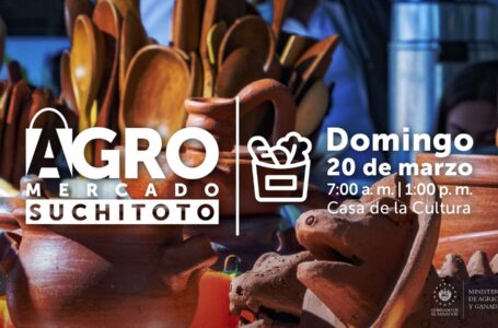 Este domingo el Agromercado se traslada a Suchitoto