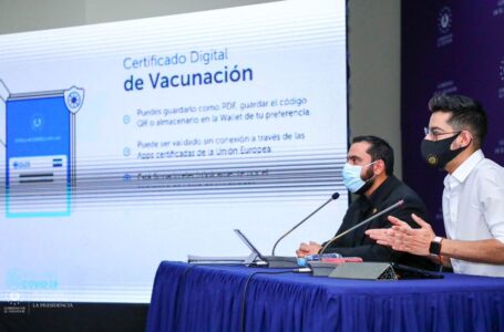 El Salvador cuenta con certificado digital de vacunación válido en países de Unión Europea