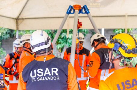 Grupo USAR El Salvador busca acreditación internacional en capacidad de rescates