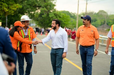 Con una inversión de $1.4 millones se inauguró el puente Guaxala en El Rosario, La Paz