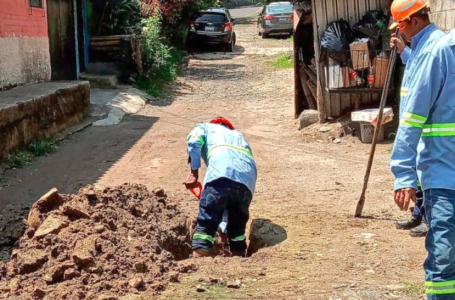 ANDA atiende fuga de aguas en diferentes puntos del país