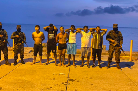 Brigada de Infantería de Marina capturó a seis  pandilleros en Meanguera del Golfo