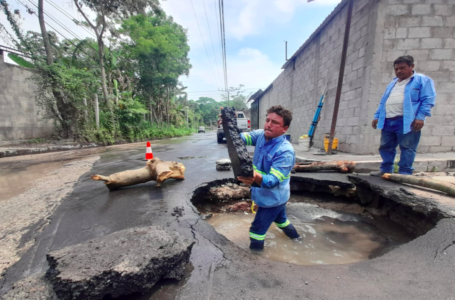 ANDA repara cinco derrames de aguas a nivel nacional