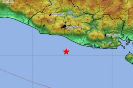 Sismo magnitud 3.5 sacude costa de Usulután