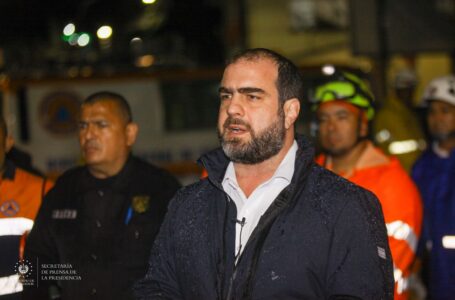 Ministro de Gobernación señala que se continúa monitoreando zonas afectadas por lluvias