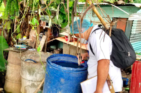 Salud realiza masiva campaña de fumigación para eliminar larvas y mosquitos de zancudo