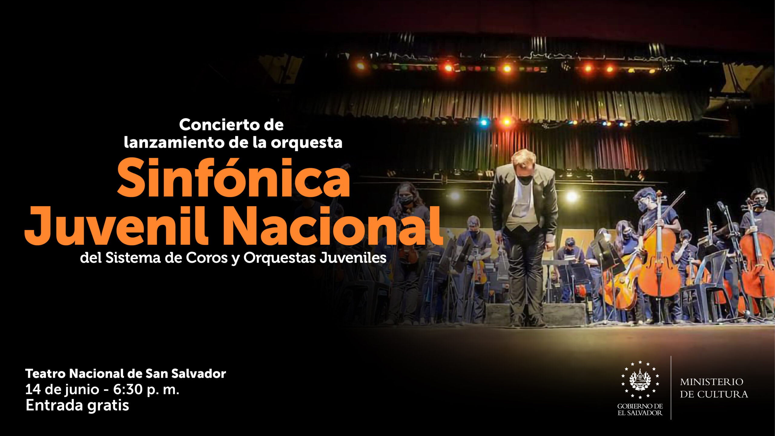 Orquesta Sinfónica Juvenil Nacional debuta esta tarde en el Teatro Nacional de San Salvador