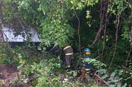 Un joven falleció en un accidente de tránsito en Santa Ana al salirse de la carretera