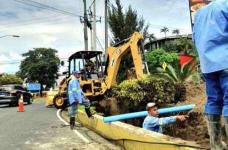 ANDA sustituye colector de agua en colonia San Benito