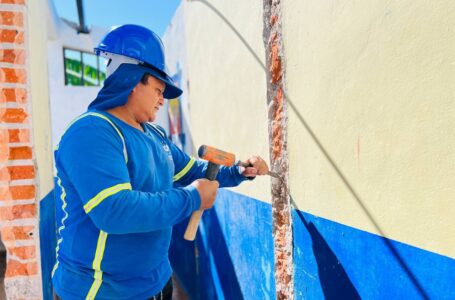 Ministerio de Educación ejecuta trabajos de reconstrucción de una escuela en Comasagua