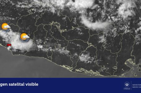 MARN alerta sobre lluvias en diferentes zonas del país.