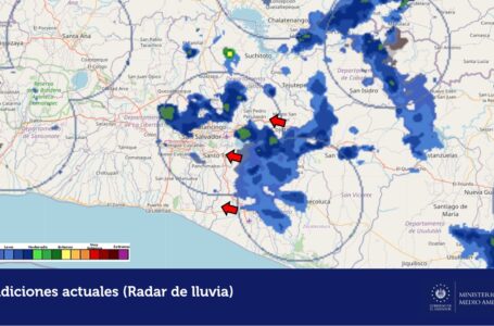 Observatorio Ambiental alerta de ingreso de lluvias con vientos al Gran San Salvador