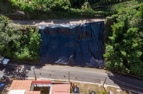 Obras Públicas inicia intervención de talud en residencial de Panchimalco