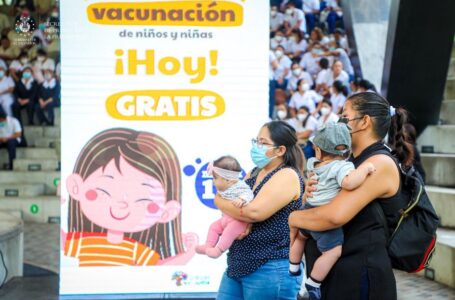 Lanzan Campaña Integral de Vacunación 2022 para niños y embarazadas