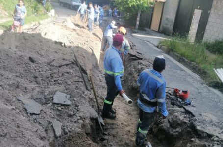 ANDA culmina reparación de tuberia de agua potable en la zona de la Zacamil