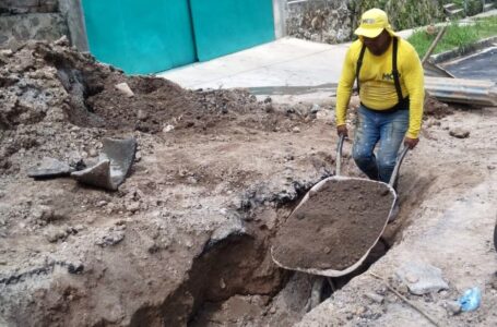 Avanzan trabajos de mitigación de riesgo en cárcava formada en la colonia Costa Rica