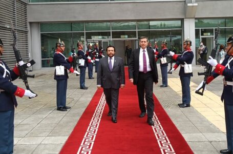 Vicepresidente Ulloa asiste a toma de posesión de Gustavo Petro