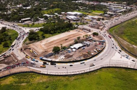 Obras Públicas continúa trabajos de construcción de paso a desnivel en San Juan Opico