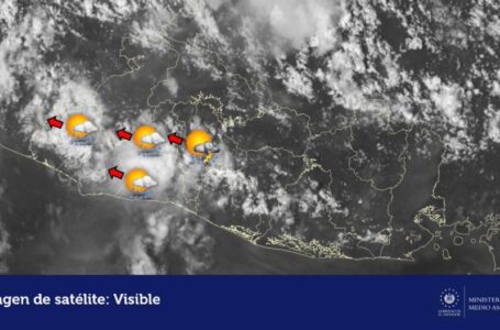 Se registran lluvias en los alrededores de la cordillera volcánica central y occidental