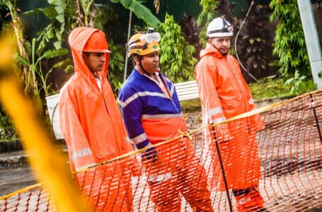 Protección Civil realiza monitoreos preventivos por lluvias en el Área Metropolitana de San Salvador