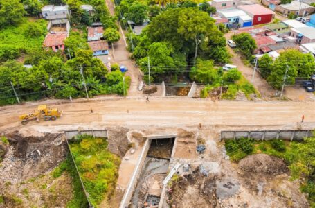 Obras Públicas está por finalizar proyecto de mitigación en río El Molino