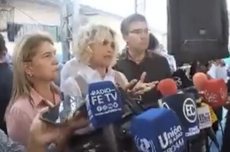 Alcaldesa de Guayaquil destaca política de seguridad de El Salvador