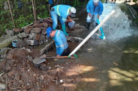 “Caza fugas” de ANDA reparan cuatro derrames de agua potable en distintos puntos del país