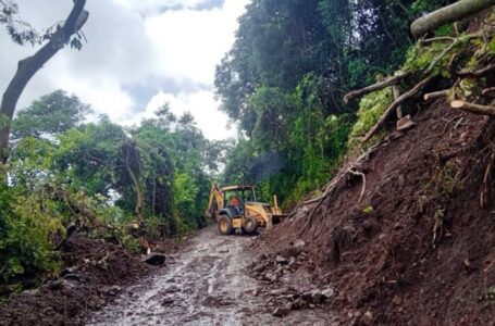 Fovial atiende 307 deslizamientos de tierra generados por las lluvias