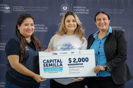 Injuve entrega $50 mil de capital semilla a jóvenes en La Palma