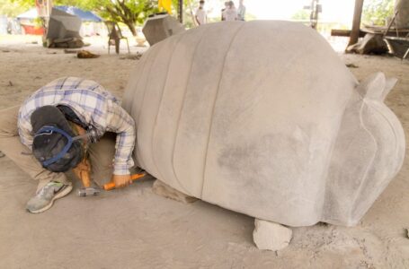 Esculturas de gran formato serán exhibidas en Apastepeque