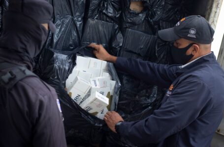 Incautan un millón de cigarrillos que ingresaron de contrabando a El Salvador