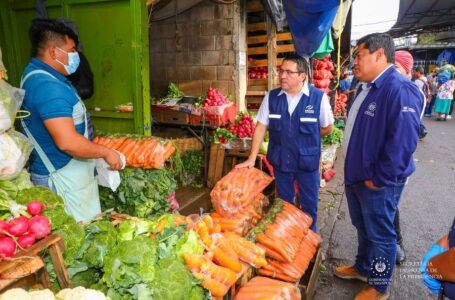 Defensoría del Consumidor y Agricultura verifican precios de alimentos en Mercado La Tiendona