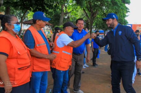 Gobierno central y Alcaldía de Sonsonate unen esfuerzos en campaña de recolección de basura