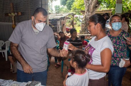 Salud realiza jornada médica en cantón Los Amates de Jujutla, en Ahuachapán