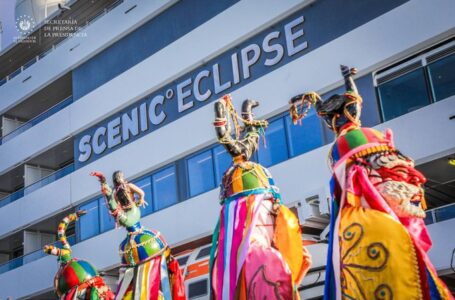 El Salvador recibe primer crucero de la compañía Scenic Eclipse