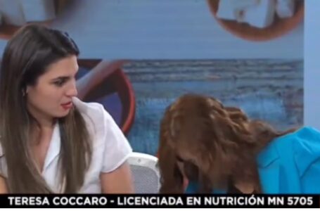 Nutricionista se desmaya en programa de televisión por falta de alimentos