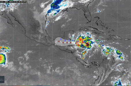 MARN: Tormenta Lisa alcanza vientos de 95 km/h y se ubica al noreste de Honduras