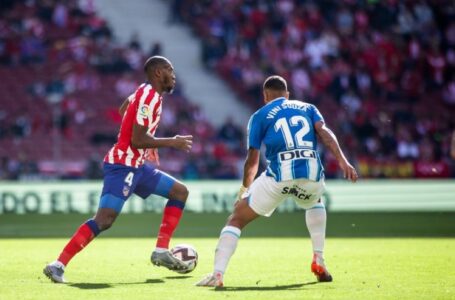 Atlético de Madrid empata 1-1 y sigue alejándose de las primeras posiciones de LaLiga